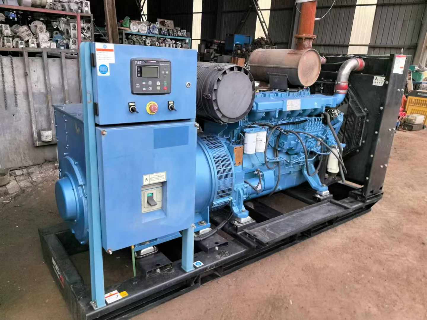芗城500kW 柴油发电机组可带动设备功率的计算公式是什么？